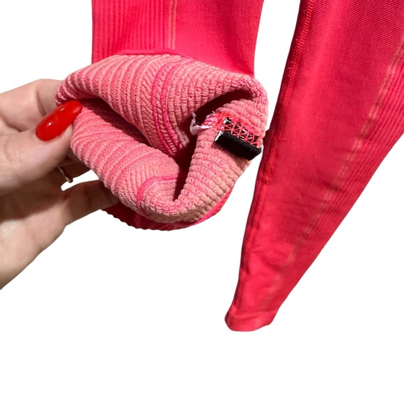 Gymshark Ultra Seamless Leggings Neon Pink Women's Small - Picture 7 of 12